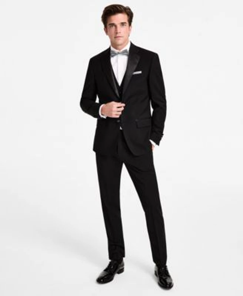 Calvin Klein Mens Slim Fit Wool Blend Tuxedo Separates