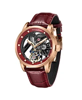 Swan and Edgar SE1952T Swan & Edgar Hand Assembled Intricacy Tourbillon Automatic rose red