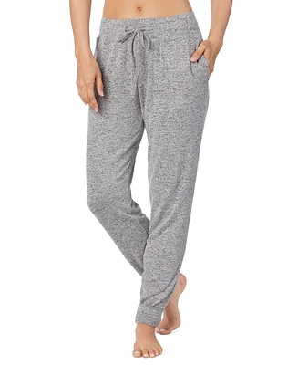 Cuddl Duds Women's SoftKnit Mid-Rise Jogger Pants