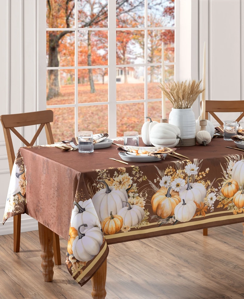 Elrene Wheatland Harvest Fall Rectangle Tablecloth