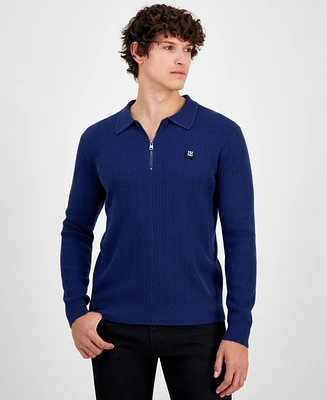 Hugo by Boss Men's Sastoro Quarter-Zip Sweater