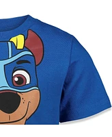 Nickelodeon Toddler Boys Paw Patrol Chase Marshall 3 Pack Short Sleeve Tees Toddler|Child