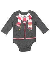 Harry Potter Baby Girls 3 Pack Bodysuits Newborn to