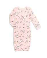 Harry Potter Baby Girls Hedwig Owl 3 Pack Sleeper Gown Newborn to