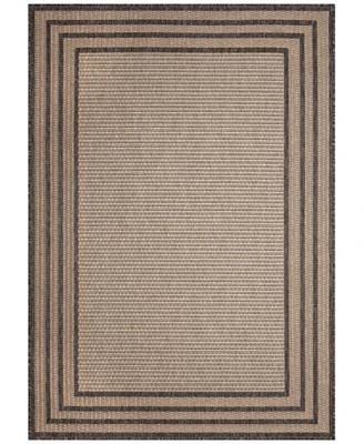 Liora Manne Monaco Striped Border Rug Collection