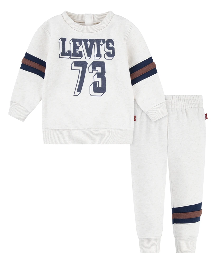 Levi's Toddler Boys 2-Piece Varsity Knit Set