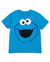 Sesame Street Baby Boys Bert Ernie Elmo Cookie Bird Oscar the Grouch Baby Graphic T-Shirts to