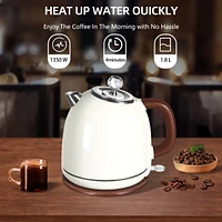 1.8-l Stainless Steel Bpa Free Classic Electric Kettle Tea Kettle