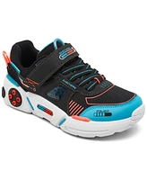 Skechers Little Boys Game Kicks: Gametronix 2.0 Fastening Strap Casual Sneakers from Finish Line