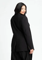 Eloquii Plus The Ultimate Stretch Long Two Button Blazer