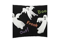 C&F Home 13" x 20" Boo Ghosts Embellished Halloween Throw Pillow