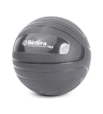 Bintiva Textured Slam Ball - 15LB - Black