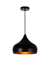 Cwi Lighting 9" Metal Dynamic 1 Light Down Pendant