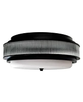 Cwi Lighting 8" Metal Valdivia 4 Light Flush Mount