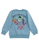Avengers Toddler Boys Marvel Fleece Sweatshirt and Pants Outfit Set