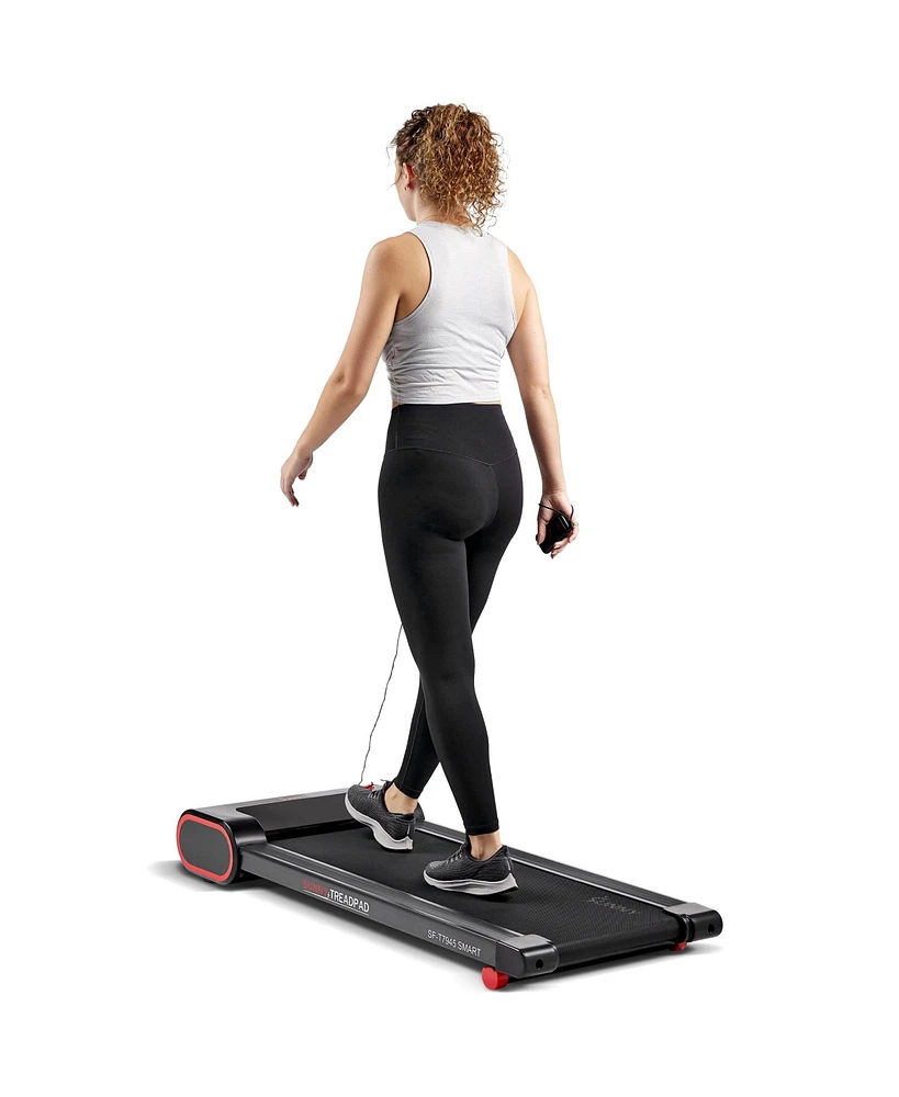 Sunny Health & Fitness Smart Slim Under Desk Walking Treadpad - Sf-T7945SMART