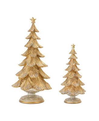 Slickblue Set of 2 Decorative Tree Ornaments for Holiday Decor