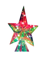 Kurt Adler Pre-Lit Multifunction Smart Holographic Christmas Tree, 25.5 Inches