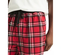 Nautica Men's Classic-Fit Plaid Fleece Pajama Pants