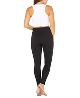 Celebrity Pink Juniors' High-Waist Skinny Ponte Pants