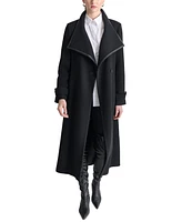 Dkny Women's Belted Wing-Collar Maxi Coat