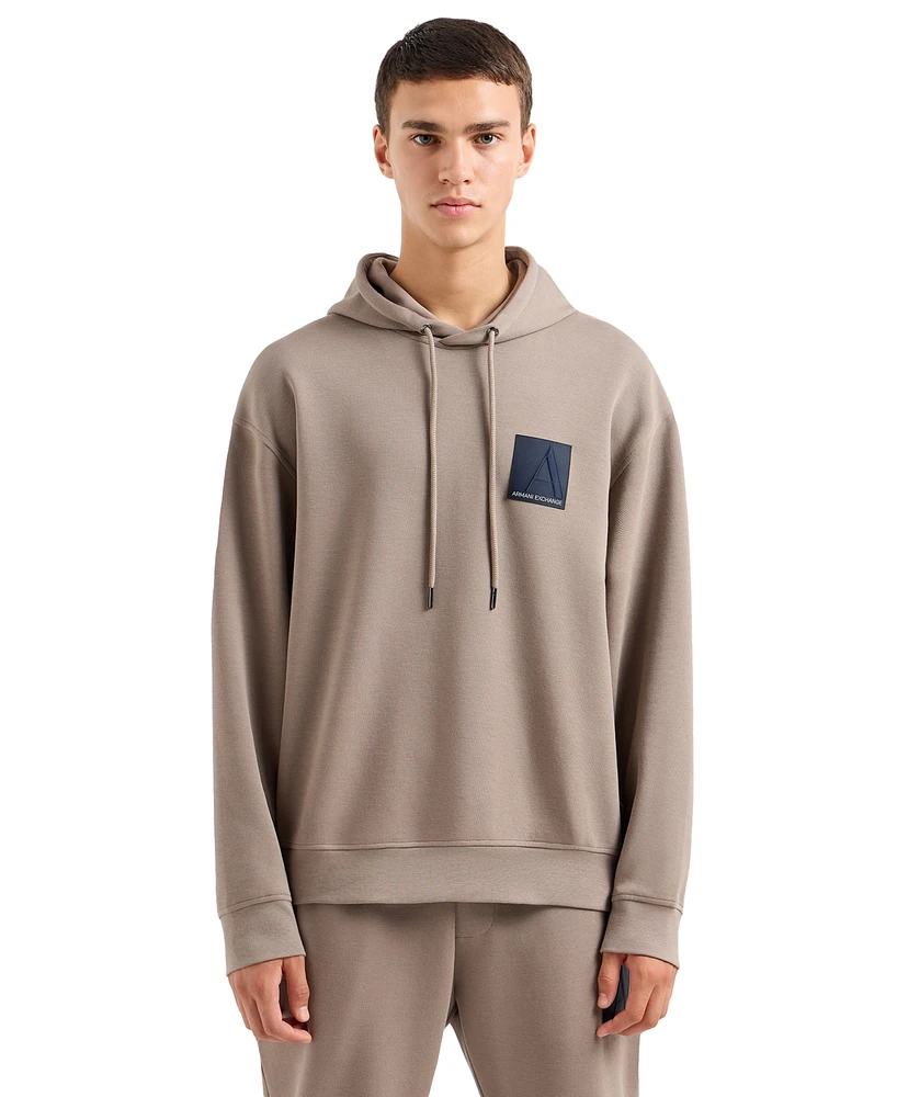 A|X Armani Exchange Men's Limited Edition Stretch Hooded Sweatshirt