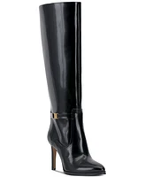 Vince Camuto Women's Skylie Extra Wide-Calf Knee-High Stiletto Dress Boots