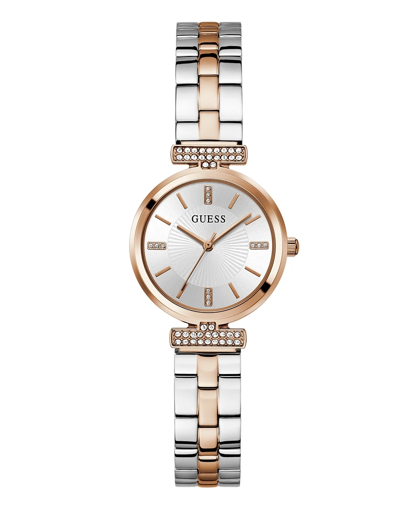 Guess Women's Analog Two-Tone Steel Watch 28mm - Two