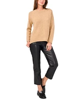 Vince Camuto Women's Mock-Neck High-Low Sweater