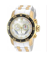 Invicta Men's Pro Diver Quartz Chronograph Silver Dial Watch