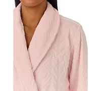 Lauren Ralph Women's Long-Sleeve Shawl-Collar Robe