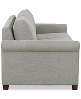 American Leather Co. Paige 81" Fabric Silver Queen Sleeper Sofa