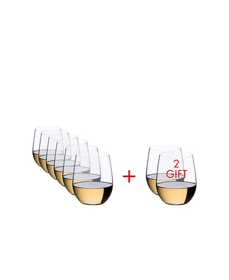 Riedel O Viognier/Chardonnay Wine Glasses 8 Piece Value Set