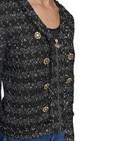 Karl Lagerfeld Paris Women's Tweed Jacket