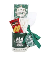 Alder Creek Gift Baskets Evergreen Nordic Cocoa Mug, 4 Piece