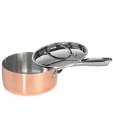 Tri-Ply 7" Covered Saucepan, Non-Hammered