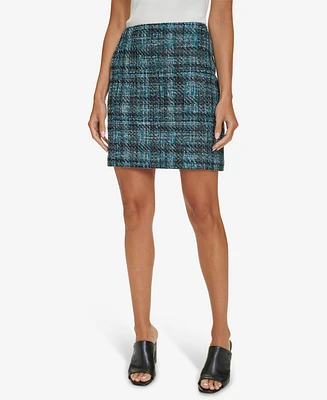 Calvin Klein Women's Tweed Pencil Skirt