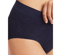 Lauren Ralph Women's High-Waist Paisley-Texture Brief