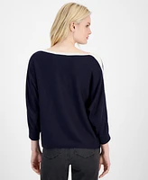 Nautica Jeans Women's Long-Sleeve Dolman Sweater