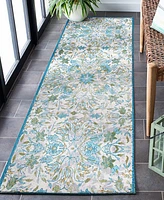 Safavieh Barbados Indoor/Outdoor BAR513M 2'8"x8' Runner Area Rug