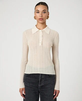 French Connection Women's Knit Polo