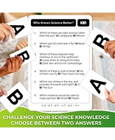 Quokka Who Knows Science Better - Kids & Family Card Trivia Game