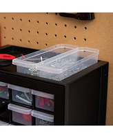 Iris Usa 16 Drawer Small Parts and Hardware Organize Cabinet, Black