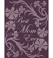 Chanasya Premium Best Mom Ever Gift Throw Blanket