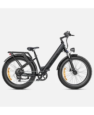 Engwe E26: 1000W(Peak) 87Miles Dual Suspension All-Terrain E-bike - Women's Style