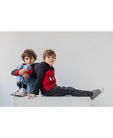 Spider-Man Boys Marvel Spider-Verse Fleece Zip Up Hoodie