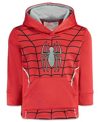 Marvel Big Boys Spider-Man Fleece Athletic Hoodie to - Spider