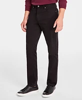 Alfani Men's Five-Pocket Straight-Fit Twill Pants, Created for Macy's