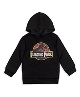 Jurassic Park Toddler Boys Blue Fleece Pullover Hoodie to