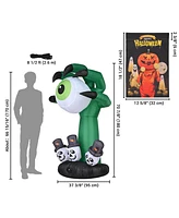 Yescom Halloween Inflatable Monster Hand with Eyeball & Garden Flag Kit Garden Decor 2024